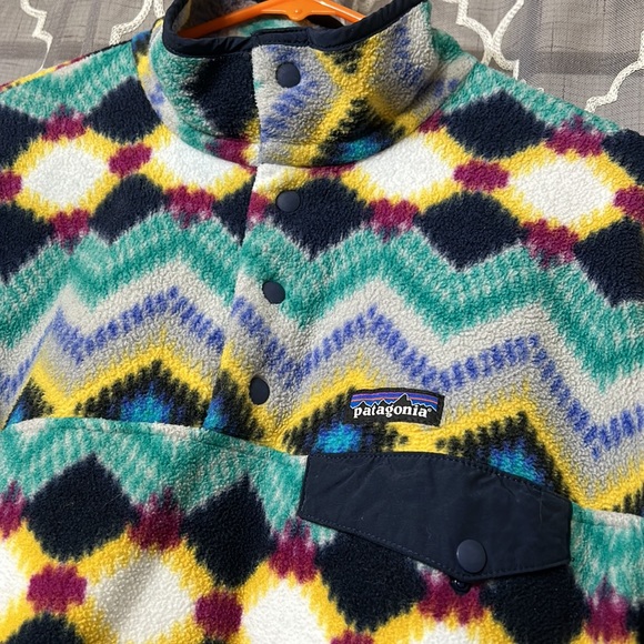 Patagonia Synchilla fleece pullover size large - Picture 2 of 4